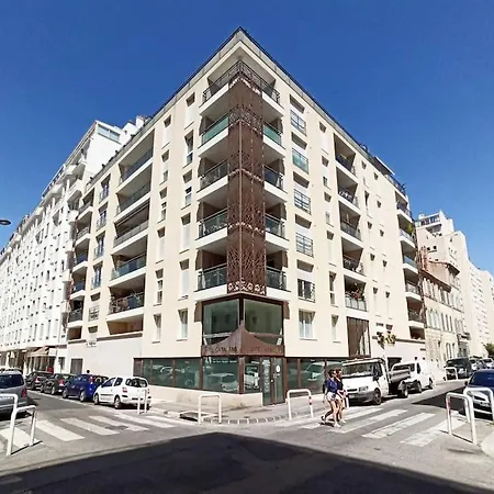 Super T2 Climatise Avec Balcon A Pied Plage Catalan Marseille Exterior photo