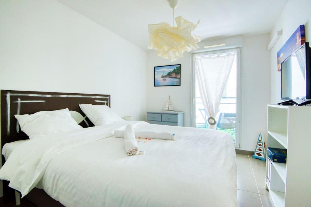 Apartment Super T2 Climatise Avec Balcon A Pied Catalan