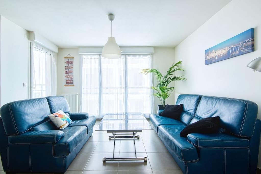 Super T2 Climatise Avec Balcon A Pied Catalan Apartment Marseille